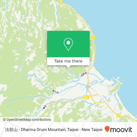 法鼓山 - Dharma Drum Mountain map