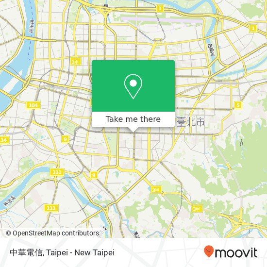中華電信 map