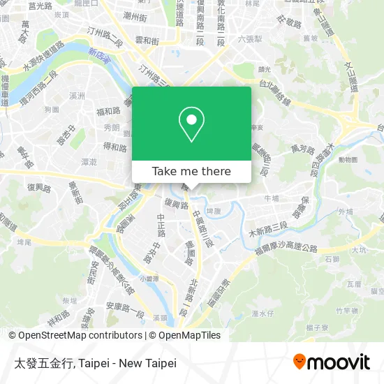 太發五金行 map