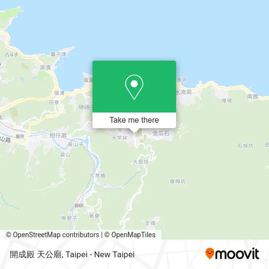 開成殿 天公廟地圖