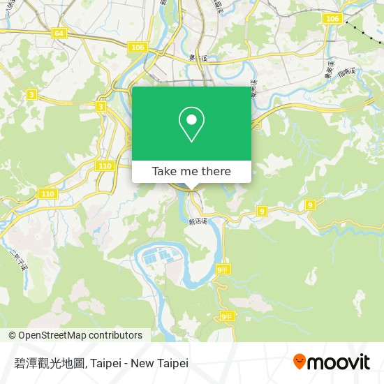 碧潭觀光地圖 map