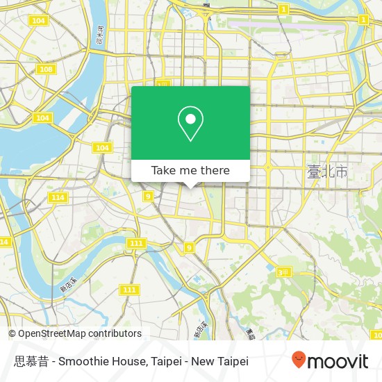 思慕昔 - Smoothie House map