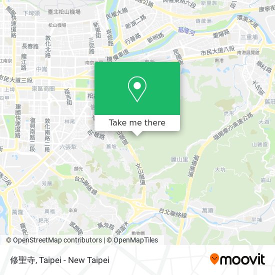 修聖寺 map