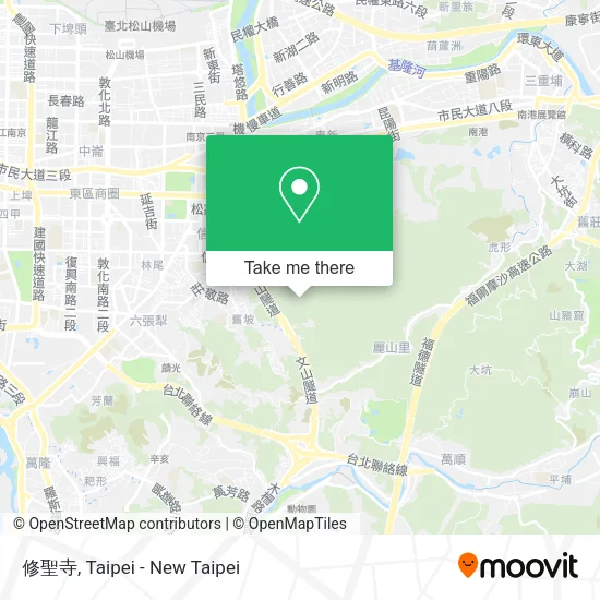 修聖寺 map