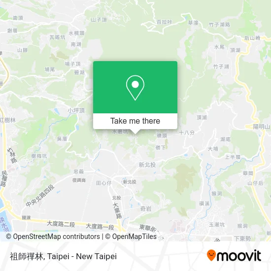 祖師禪林 map