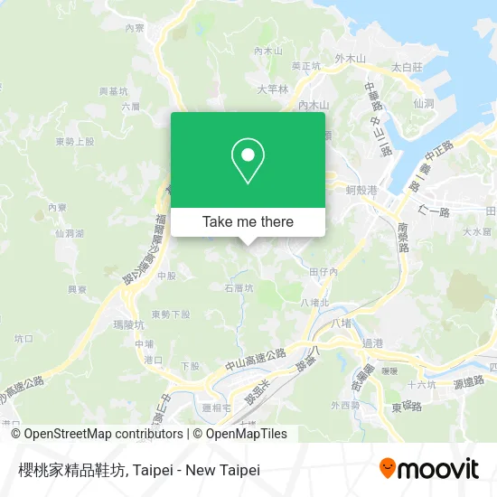 櫻桃家精品鞋坊地圖