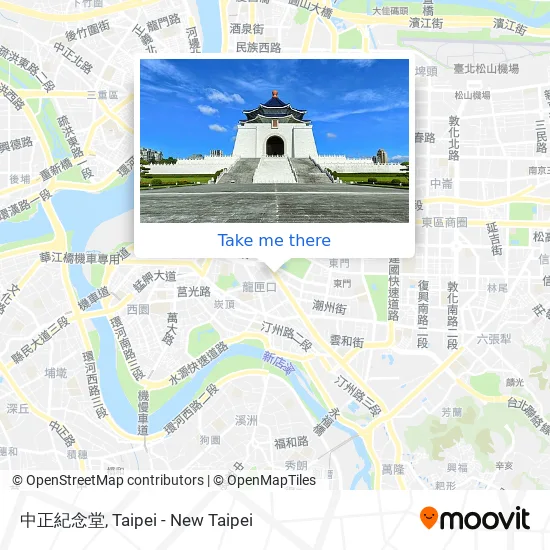 中正紀念堂地圖