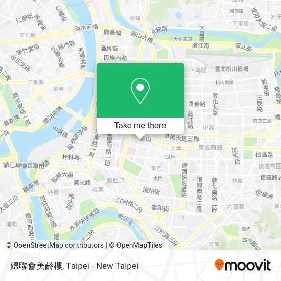 婦聯會美齡樓地圖