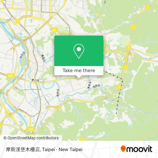 摩斯漢堡木柵店 map