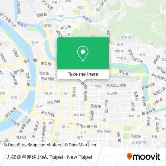 大都會客運建北站 map