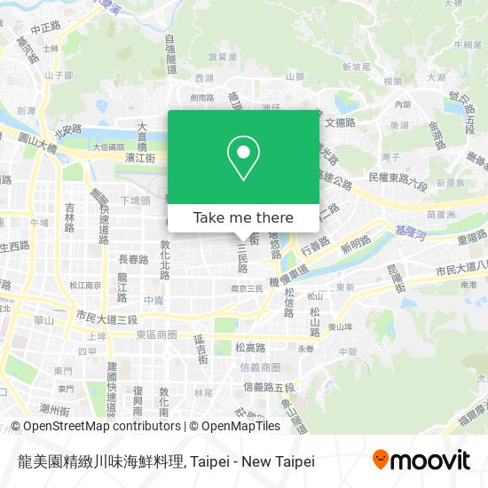 龍美園精緻川味海鮮料理 map