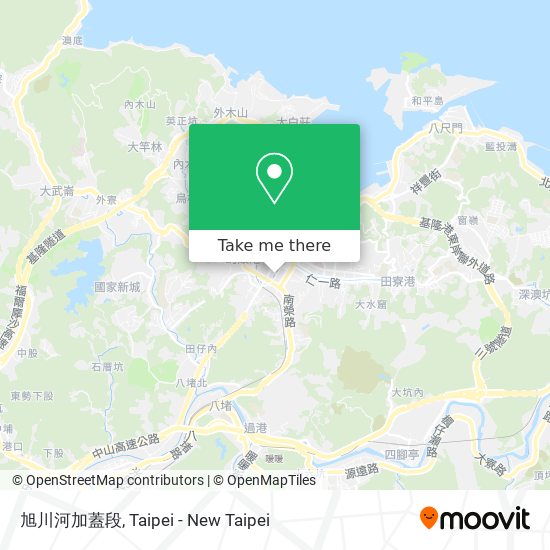 旭川河加蓋段 map