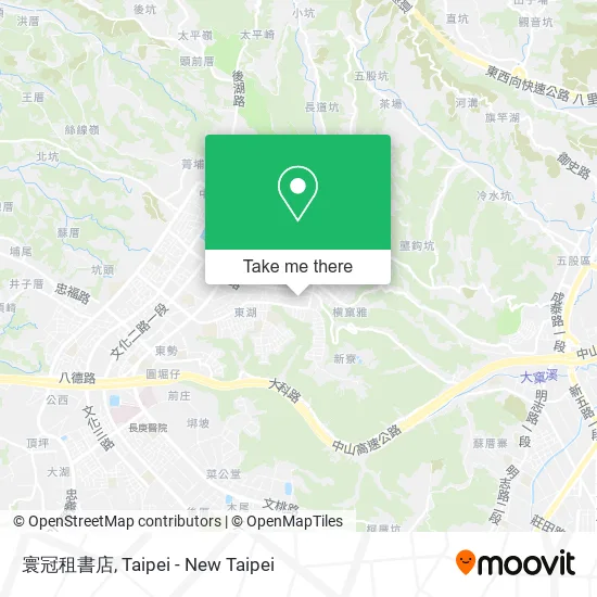 寰冠租書店地圖