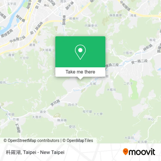 科羅湖 map