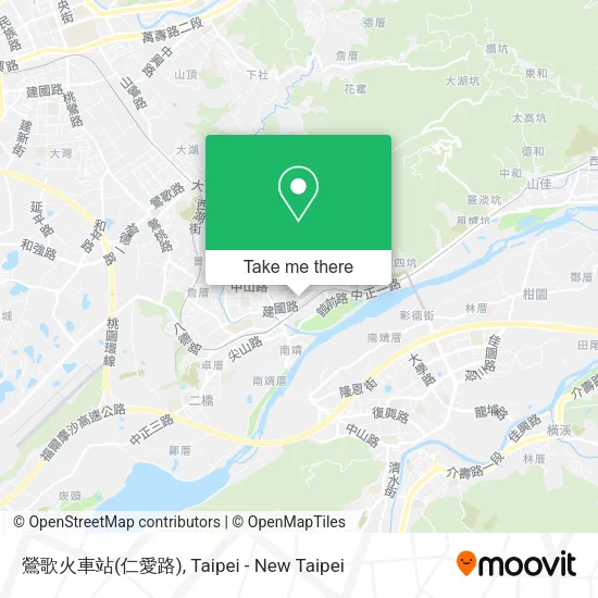 鶯歌火車站(仁愛路)地圖