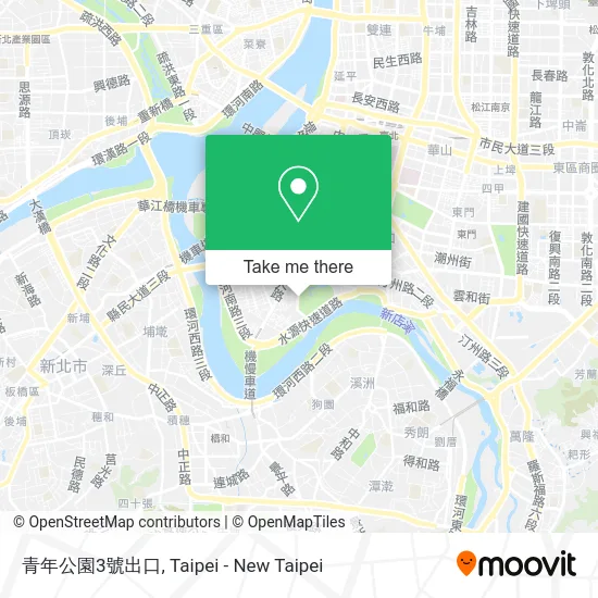 青年公園3號出口 map