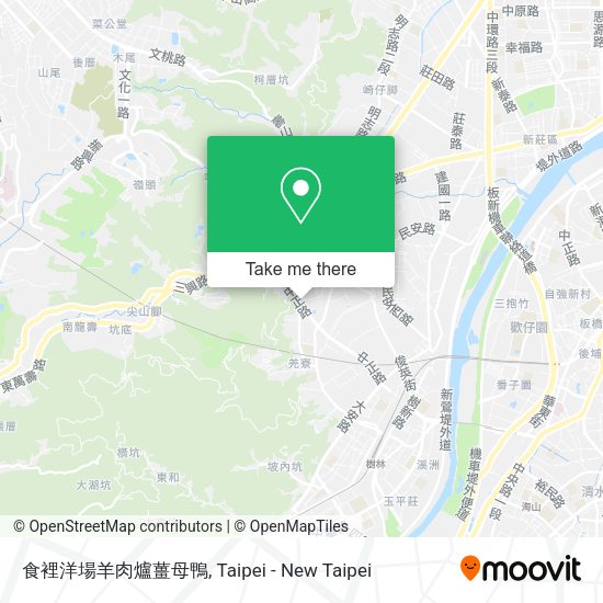 食裡洋場羊肉爐薑母鴨地圖