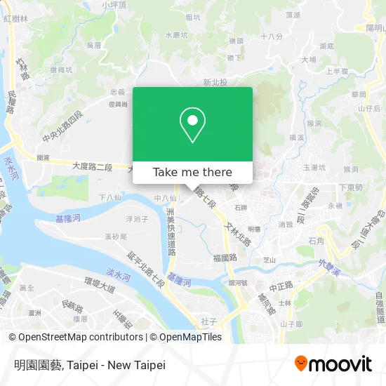 明園園藝地圖