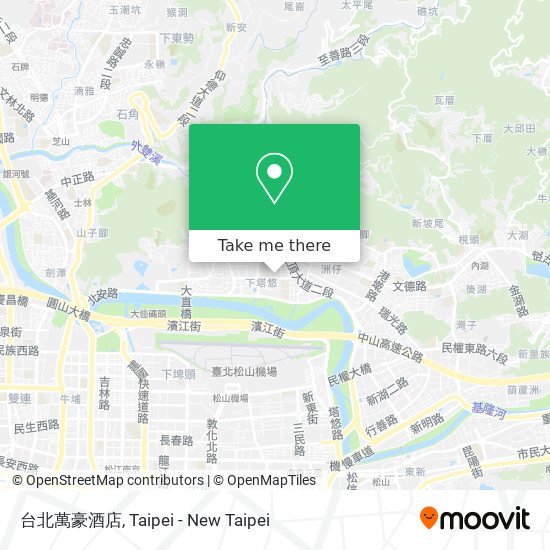 台北萬豪酒店 map