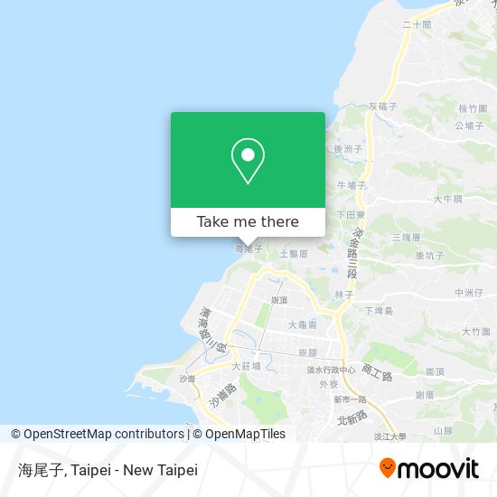 海尾子 map