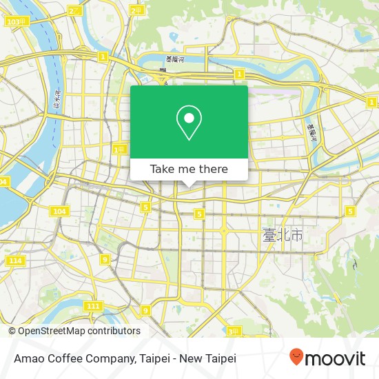 Amao Coffee Company map