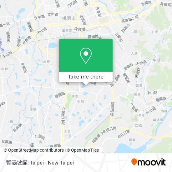 豎涵坡腳 map