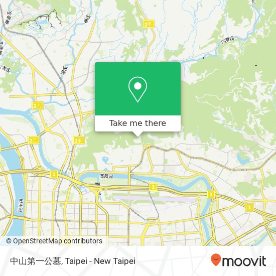 中山第一公墓 map