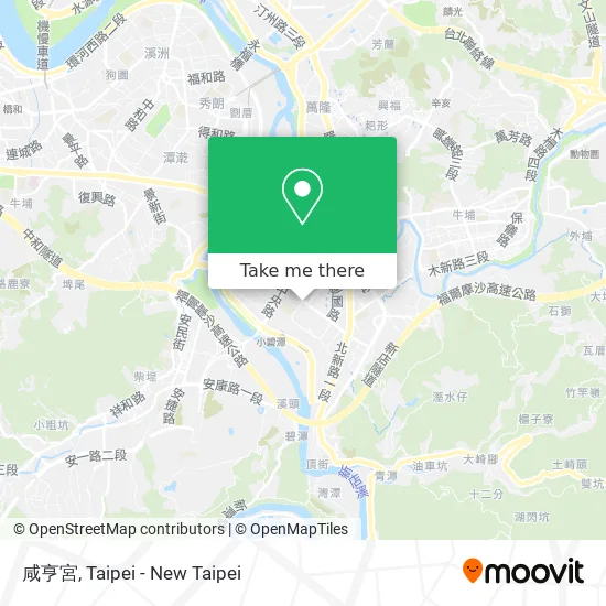 咸亨宮 map