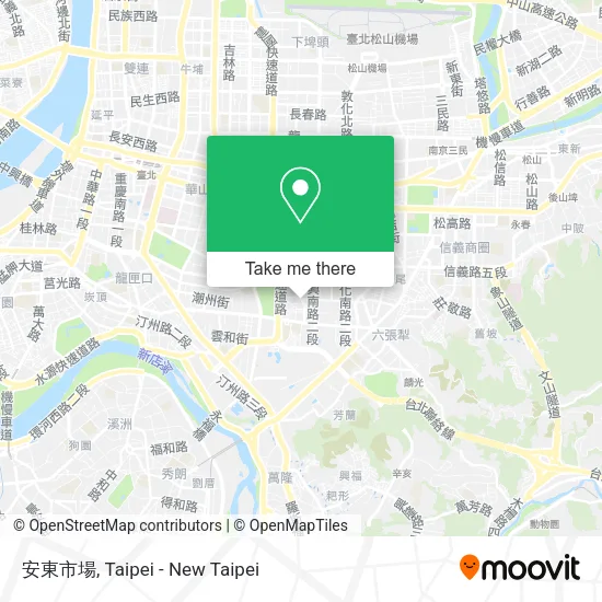 安東市場地圖