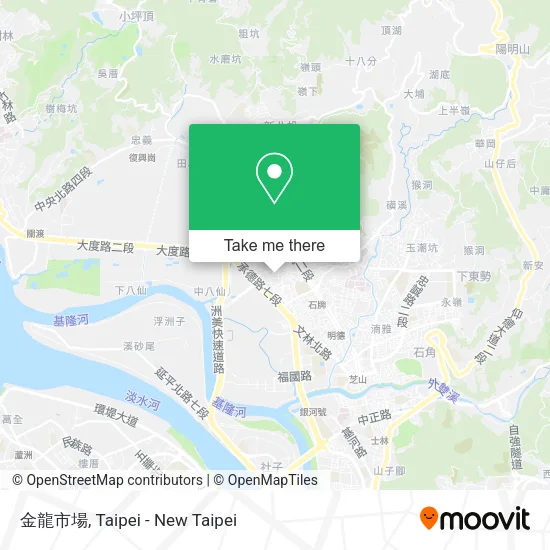 金龍市場 map