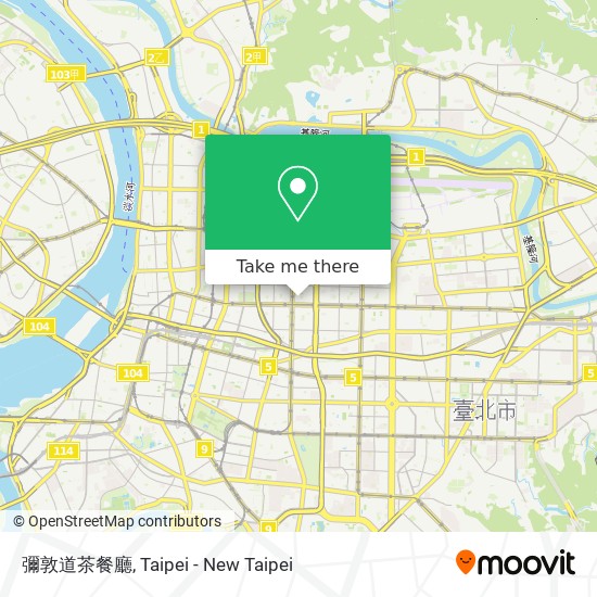 彌敦道茶餐廳 map