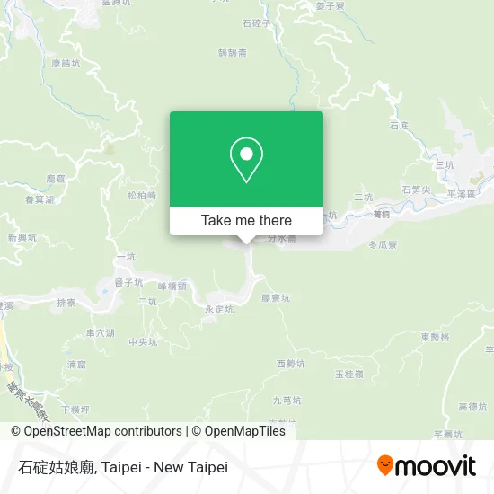 石碇姑娘廟 map