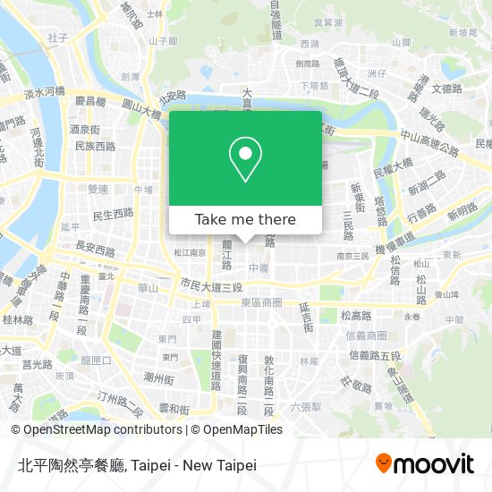 北平陶然亭餐廳 map
