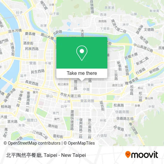 北平陶然亭餐廳 map