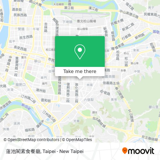 蓮池閣素食餐廳 map