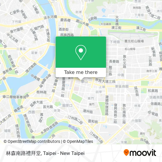 林森南路禮拜堂 map
