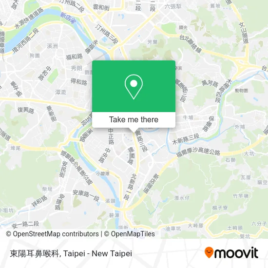 東陽耳鼻喉科 map