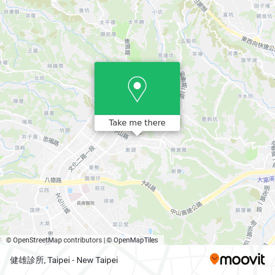 健雄診所 map