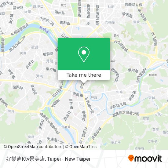 好樂迪Ktv景美店 map