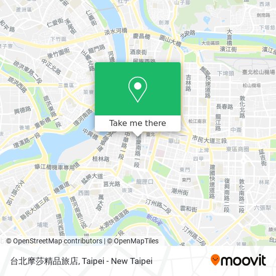 台北摩莎精品旅店 map