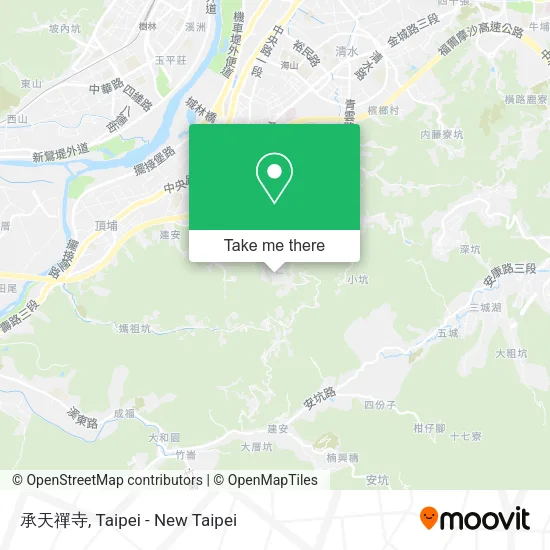 承天禪寺地圖