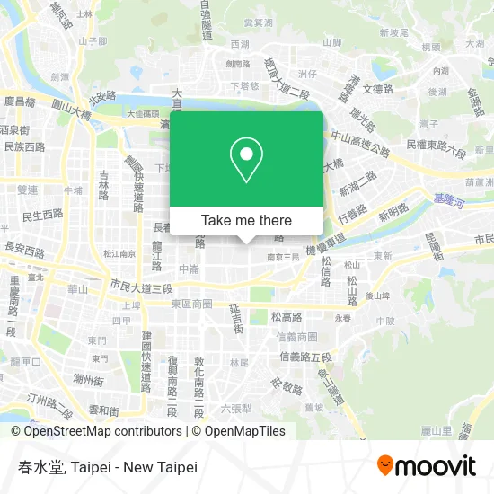 春水堂 map