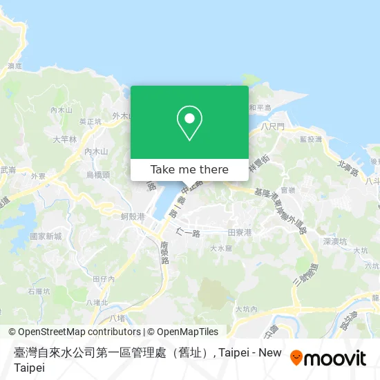 臺灣自來水公司第一區管理處（舊址） map