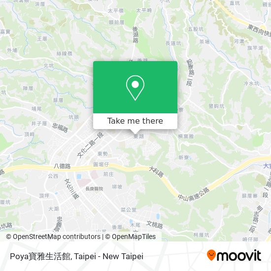 Poya寶雅生活館 map