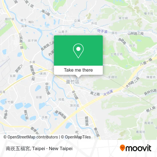 南崁五福宮地圖
