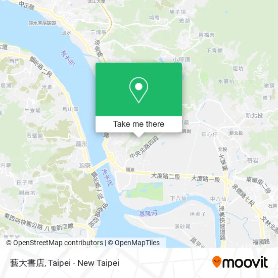 藝大書店 map