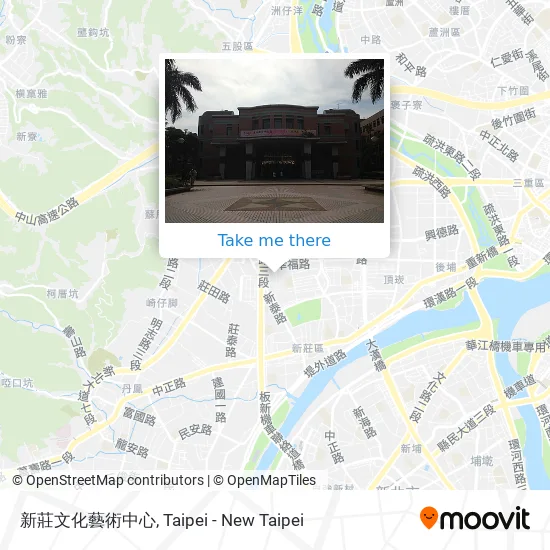 新莊文化藝術中心 map