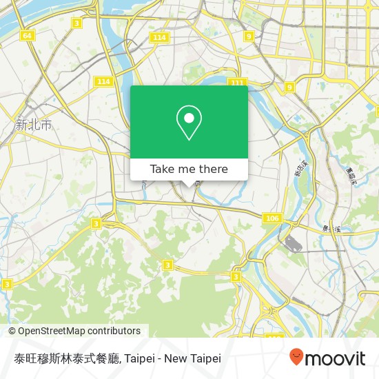 泰旺穆斯林泰式餐廳 map