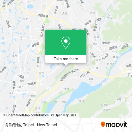 育勤營區 map