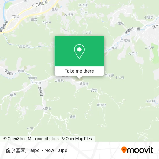 龍泉墓園 map